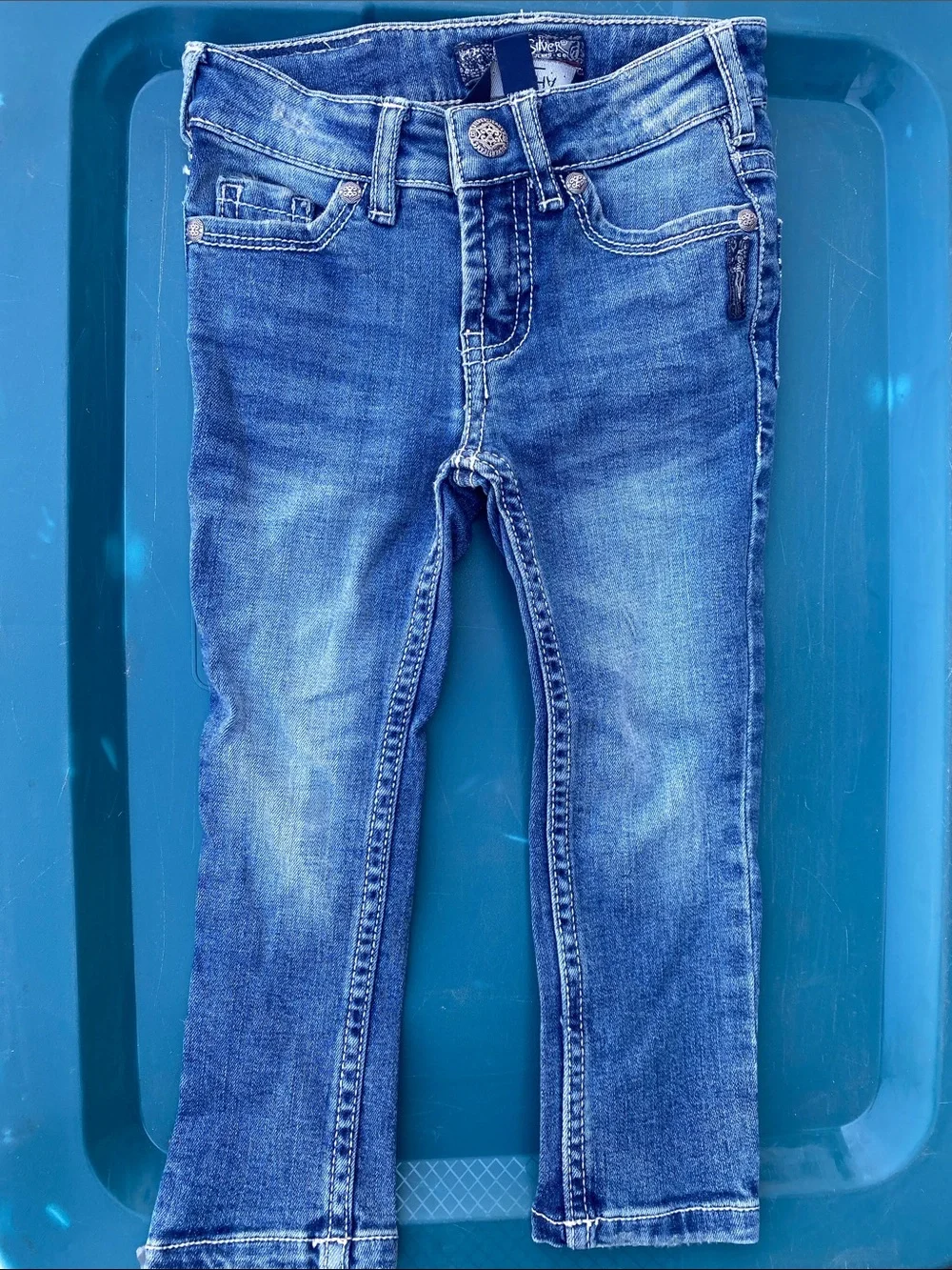 Silver Jeans Blue Straight Leg Jeans